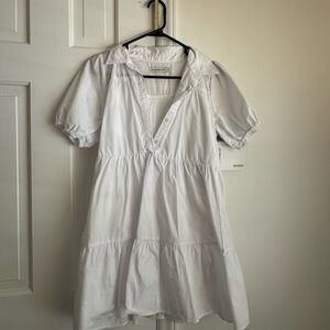 Abercrombie & Fitch White Mini Dress
